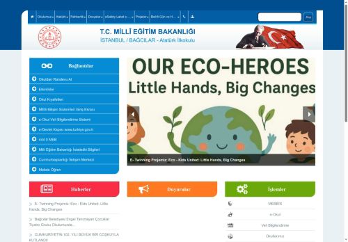 İSTANBUL / BAĞCILAR - Atatürk İlkokulu