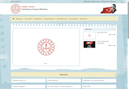 İSTANBUL / AVCILAR - Vali Rıdvan Yenişen İlkokulu