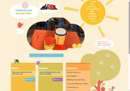 İSTANBUL / BAĞCILAR - Anafartalar İlkokulu