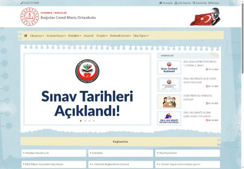 İSTANBUL / BAĞCILAR - Bağcılar Cemil Meriç Ortaokulu