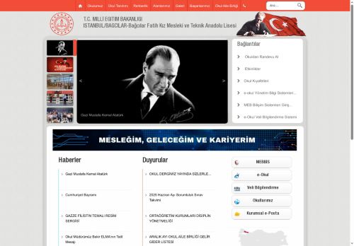 İSTANBUL / BAĞCILAR - Bağcılar Fatih Kız Mesleki ve Teknik Anadolu Lisesi