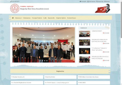 İSTANBUL / BAĞCILAR - Bağcılar İbni Sina Anadolu Lisesi