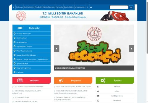 İSTANBUL / BAĞCILAR - Ertuğrul Gazi İlkokulu