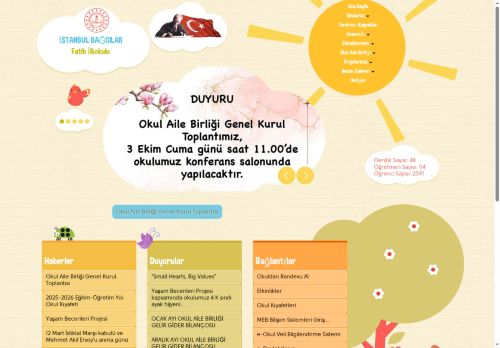 İSTANBUL / BAĞCILAR - Fatih İlkokulu