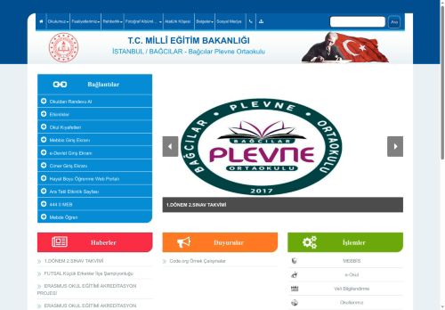 İSTANBUL / BAĞCILAR - Bağcılar Plevne Ortaokulu