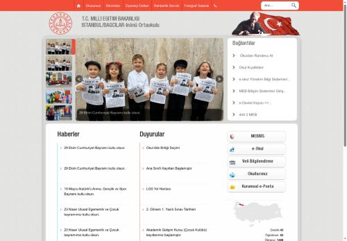 İSTANBUL / BAĞCILAR - İnönü Ortaokulu