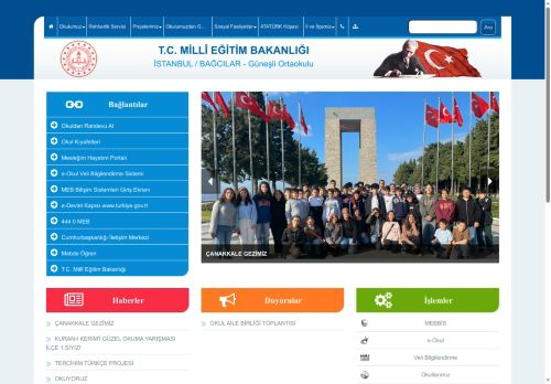 İSTANBUL / BAĞCILAR - Güneşli Ortaokulu