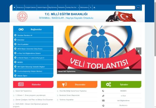 İSTANBUL / BAĞCILAR - Hayriye Kayraklı Ortaokulu