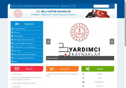 İSTANBUL / BAĞCILAR - İbrahim Keresteci Ortaokulu