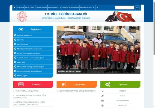 İSTANBUL / BAĞCILAR - Karacaoğlan İlkokulu