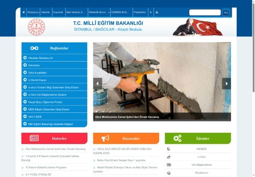 İSTANBUL / BAĞCILAR - Kirazlı İlkokulu