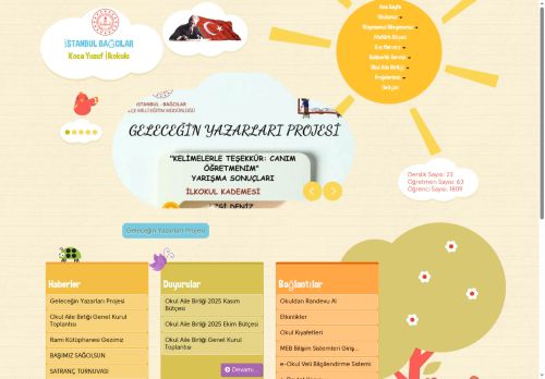 İSTANBUL / BAĞCILAR - Koca Yusuf İlkokulu