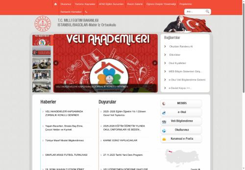 İSTANBUL / BAĞCILAR - Mahir İz Ortaokulu