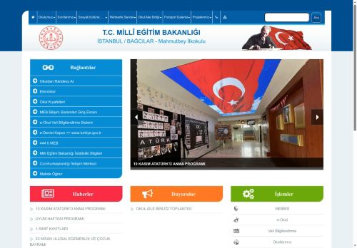 İSTANBUL / BAĞCILAR - Mahmutbey İlkokulu