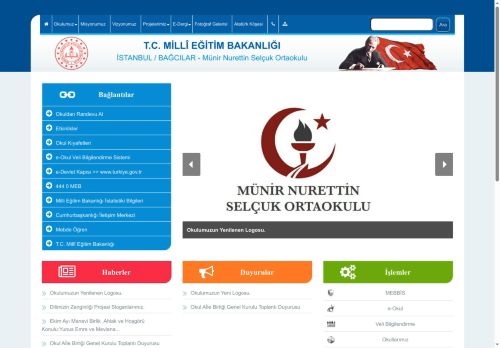 İSTANBUL / BAĞCILAR - Münir Nurettin Selçuk Ortaokulu