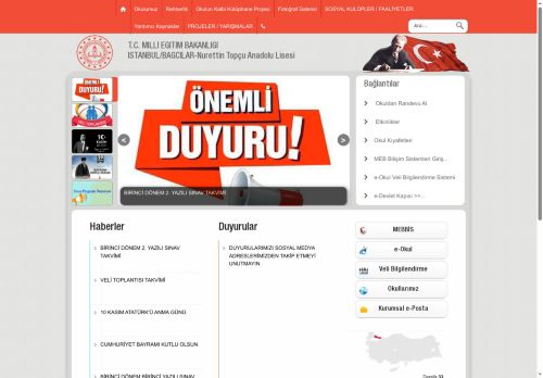 İSTANBUL / BAGCILAR - Nurettin Topçu Anadolu Lisesi