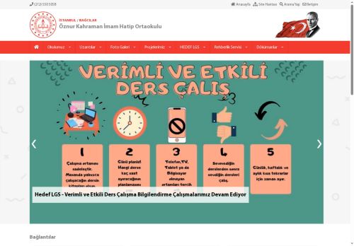 İSTANBUL / BAĞCILAR - Öznur Kahraman İmam Hatip Ortaokulu