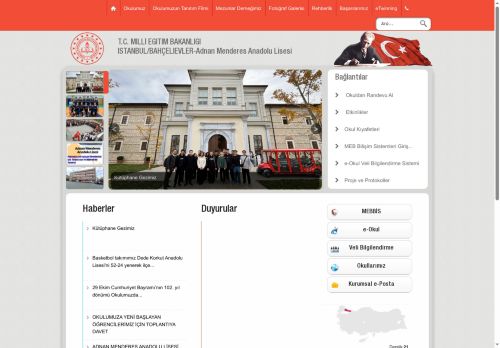 İSTANBUL / BAHÇELİEVLER - Adnan Menderes Anadolu Lisesi
