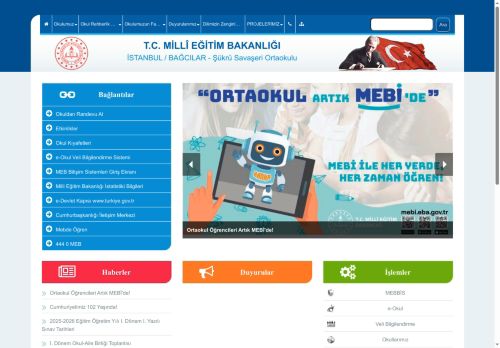 İSTANBUL / BAĞCILAR - Şükrü Savaşeri Ortaokulu