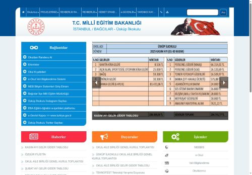 İSTANBUL / BAĞCILAR - Üsküp İlkokulu