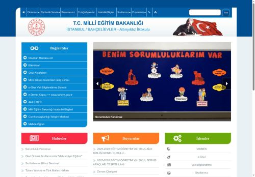 İSTANBUL / BAHÇELİEVLER - Altınyıldız İlkokulu