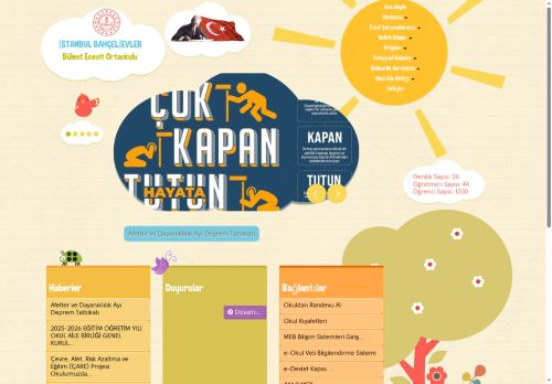 İSTANBUL / BAHÇELİEVLER - Bülent Ecevit Ortaokulu