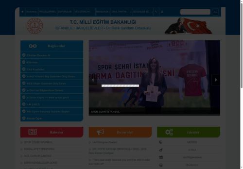 İSTANBUL / BAHÇELİEVLER - Dr. Refik Saydam Ortaokulu