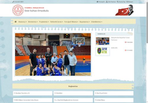 İSTANBUL / BAHÇELİEVLER - Emir Sultan Ortaokulu