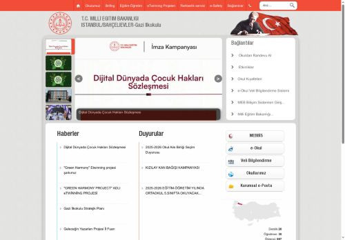 İSTANBUL / BAHÇELİEVLER - Gazi İlkokulu