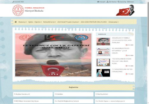 İSTANBUL / BAHÇELİEVLER - Hürriyet İlkokulu