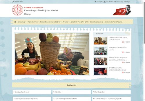 İSTANBUL / BAHÇELİEVLER - Kazım Beyaz Özel Eğitim Meslek Okulu