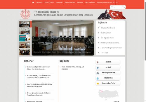 İSTANBUL / BAHÇELİEVLER - Kudret Saraçoğlu İmam Hatip Ortaokulu