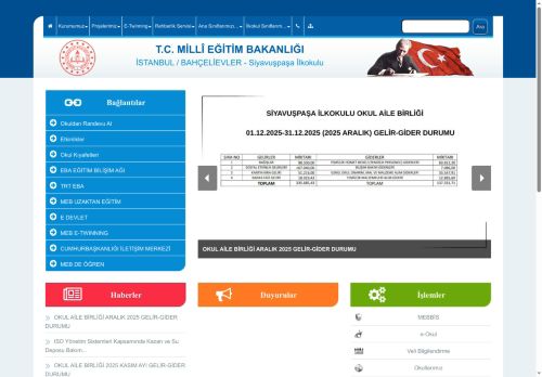 İSTANBUL / BAHÇELİEVLER - Siyavuşpaşa İlkokulu