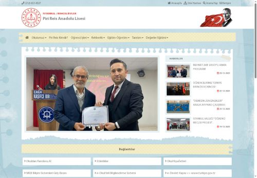 İSTANBUL / BAHCELİEVLER - Piri Reis Anadolu Lisesi