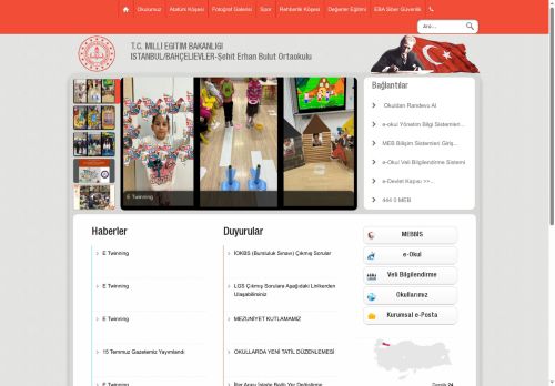 İSTANBUL / BAHÇELİEVLER - Şehit Erhan Bulut Ortaokulu
