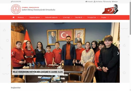 İSTANBUL / BAHÇELİEVLER - Şehit Oktay Demiryürek Ortaokulu