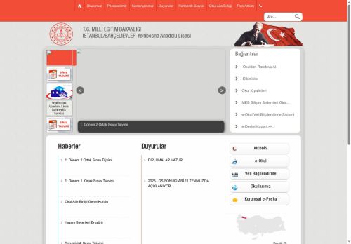 İSTANBUL / BAHÇELİEVLER - Yenibosna Anadolu Lisesi