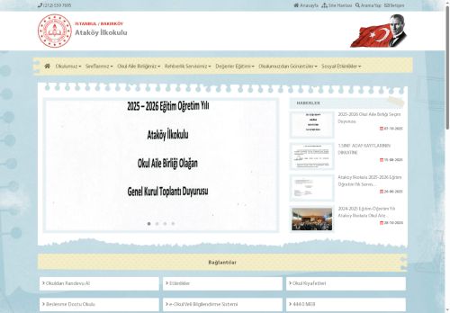 İSTANBUL / BAKIRKÖY - Ataköy İlkokulu