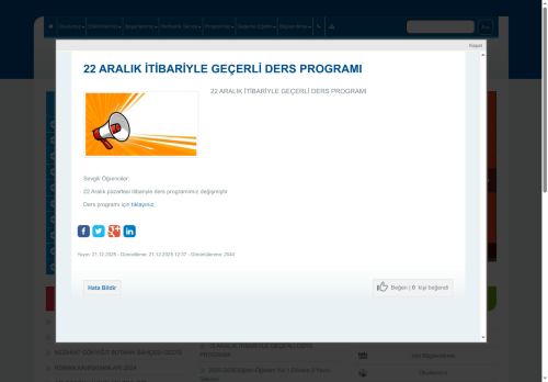 İSTANBUL / BAKIRKÖY - Bakırköy Anadolu Lisesi