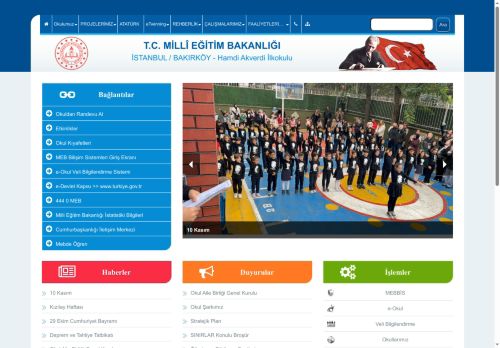 İSTANBUL / BAKIRKÖY - Hamdi Akverdi İlkokulu