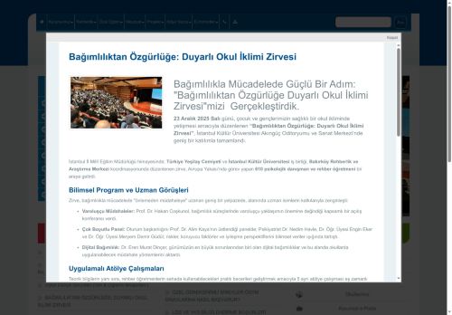 İSTANBUL / BAKIRKÖY - Bakırköy Rehberlik ve Araştırma Merkezi