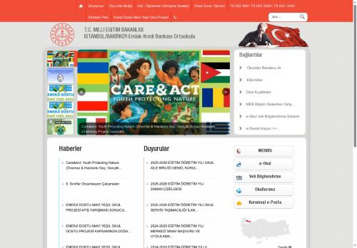 İSTANBUL / BAKIRKÖY - Emlak Kredi Bankası Ortaokulu