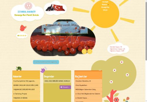 İSTANBUL / BAKIRKÖY - Osmaniye Nuri Pakdil İlkokulu