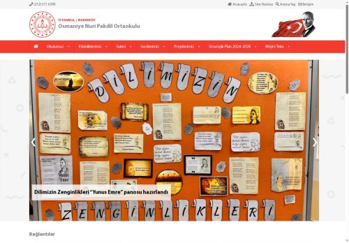 İSTANBUL / BAKIRKÖY - Osmaniye Nuri Pakdil Ortaokulu