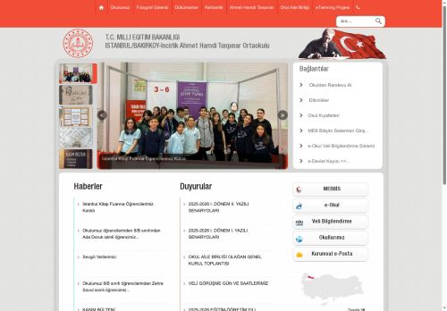 İSTANBUL / BAKIRKÖY - İncirlik Ahmet Hamdi Tanpınar Ortaokulu