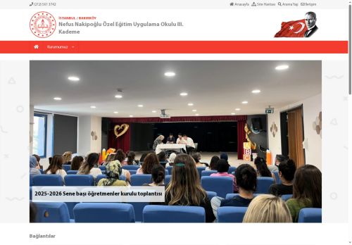 İSTANBUL / BAKIRKÖY - Nefus Nakipoğlu Özel Eğitim Uygulama Okulu III. Kademe