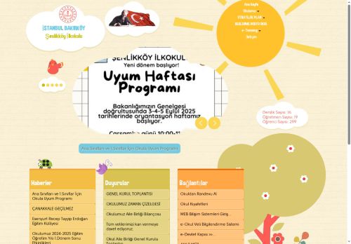 İSTANBUL / BAKIRKÖY - Şenlikköy İlkokulu