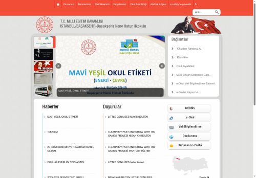 İSTANBUL / BAŞAKŞEHİR - Başakşehir Nene Hatun İlkokulu