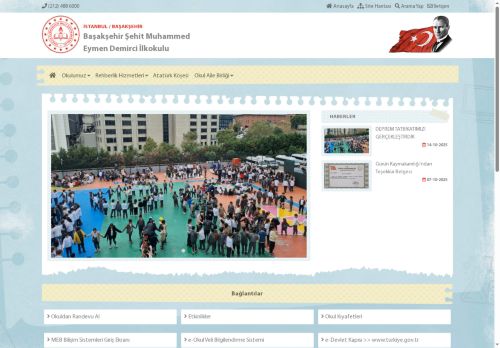 İSTANBUL / BAŞAKŞEHİR - Başakşehir Şehit Muhammed Eymen Demirci İlkokulu