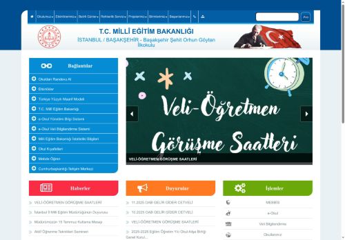 İSTANBUL / BAŞAKŞEHİR - Başakşehir Şehit Orhun Göytan İlkokulu